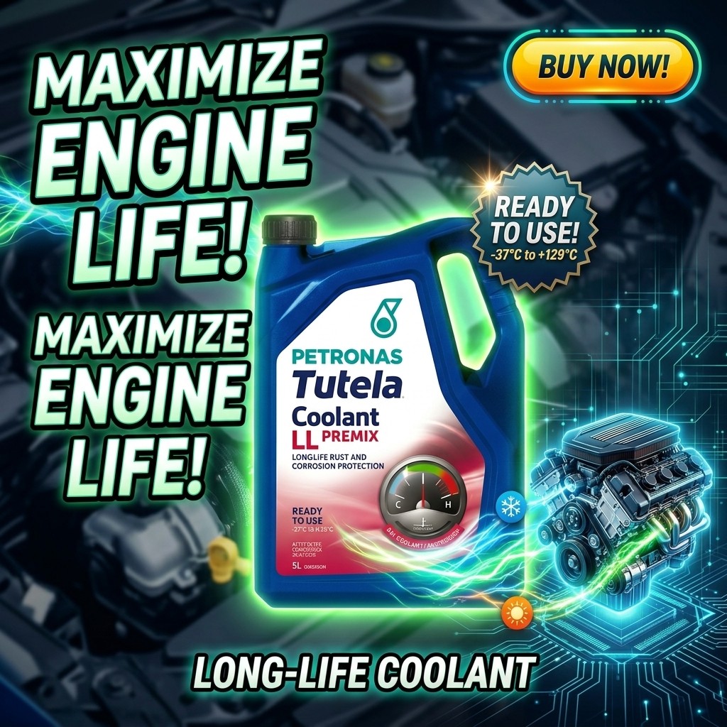 PETRONAS TUTELA COOLANT LL PREMIX ( GREEN)_4L